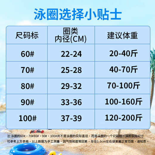 十泳游泳圈 儿童宝宝防侧翻坐艇 男女童戏水 加厚充气救生漂浮泳圈 带拉手恐龙艇坐圈粉色 70#儿童坐圈建议体重10-40斤