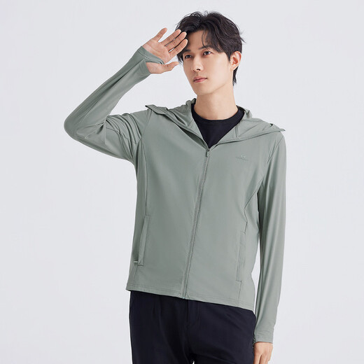 Pathfinder UPF100+ outdoor ice silk sun protection clothing men's summer outdoor thin breathable fishing sun protection clothing jacket skin clothing Glacier Gray XL