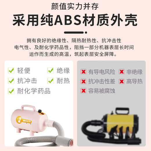 英绅猫咪专用吹水机低噪智能温控不伤毛发洗澡吹干神器宠物吹风机830C
