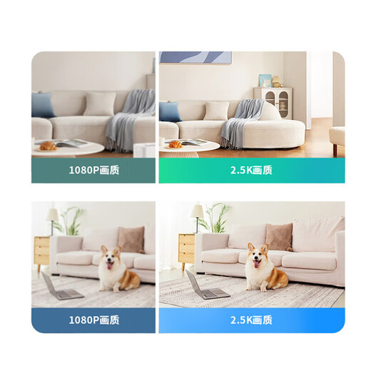 dahua大华摄像头400万无线监控摄像头4MP高清夜视家用监控手机wifi云台旋转无卡