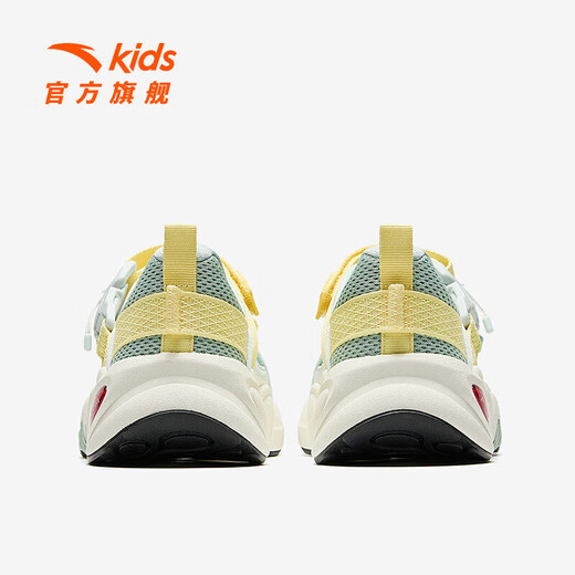 ANTA (ANTA) Children's Sandals Girls' Shoes 2026 Autumn and Winter New Product Succulent Mary Jane Outdoor Sports Shoes Beach Shoes Black/Mud Lime/New Oxygen Green-1 34