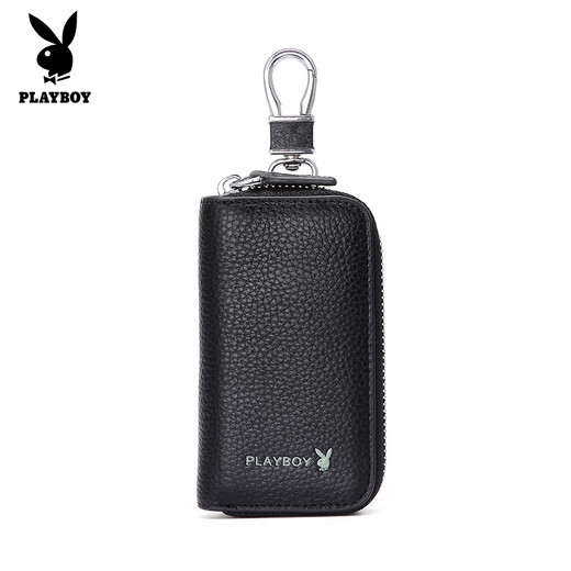 PLAYBOY (PLAYBOY) NUEVA BOLA DE MENOS MENOS MINI MINI PUERTA DE CARTOTE DE CARTO DE CAPILLA UNIVERSAL DEL CAPILLA Multifunción Bag Negro 0151