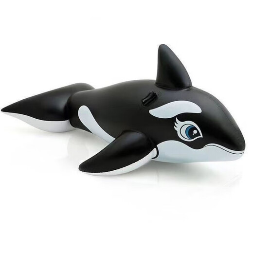 Chaosihui Riese dicker Hai großer schwarzer Wal Wasser surfen Artefakt Erwachsener Schwimmkreis Kinder Wasserspielzeug Surfen Neue große schwarze Wal