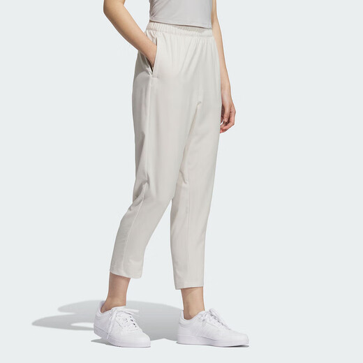 adidas官方正品  2025夏儿童运动休闲潮流百搭梭织长裤 KC1484 均码 L
