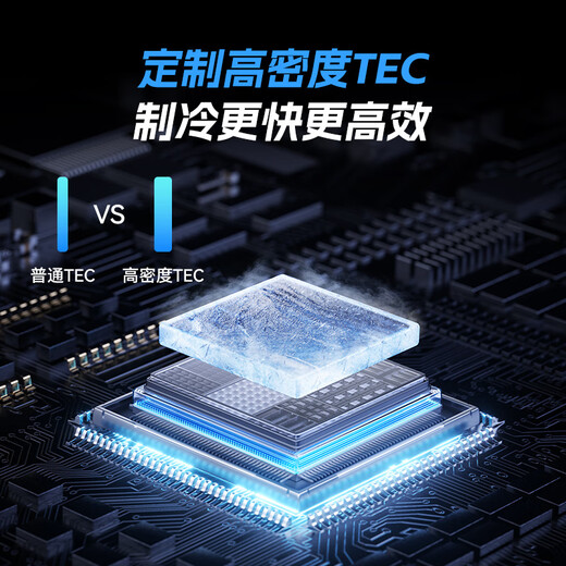 努比亚（nubia）红魔磁吸散热器6Pro 手机游戏直播半导体降温神器适用oppo飞智黑鲨5一加苹果小米ipad平板iqoo华为 2025制冷旗舰-红魔磁吸散热器6Pro