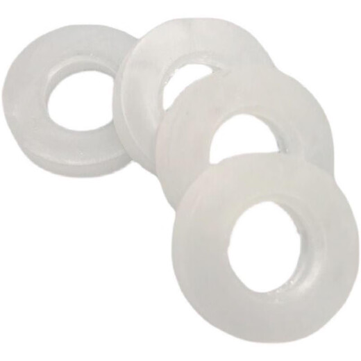 An Junsheng shower high-pressure sealing ring accessories faucet water inlet pipe special silicone thickened gasket 4 points 6 points water heater 4 points flat gasket 10 pieces