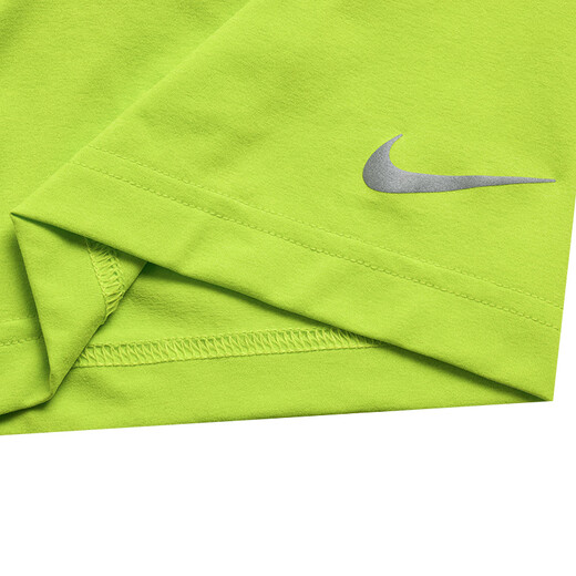 Nike (NIKE) short-sleeved T-shirt 2025 summer new HYVERSE DRI-FIT men's quick-drying half-sleeved round neck top Minghuang/shanfeng white/silver HV4882-389 quick-drying 3XL