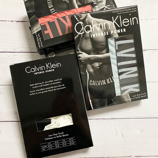 CALVIN KLEIN CK COMPTENDRE LOBILLE TAISON POLYESTER Fabric rapide Derger, lisse et respirant sous-vêtements NB1047 Flagshipation officielle 001-Black XL