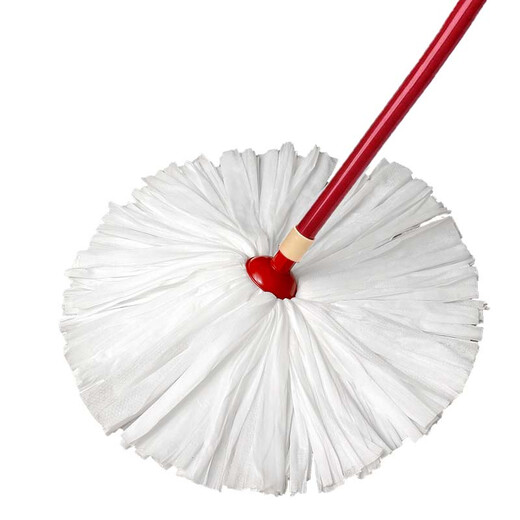 
Good wife mop household round head non-woven mop replacement mop lightweight mop absorb water and clean wooden floor 1 replacement head 3271 (no rod) thickened and encrypted