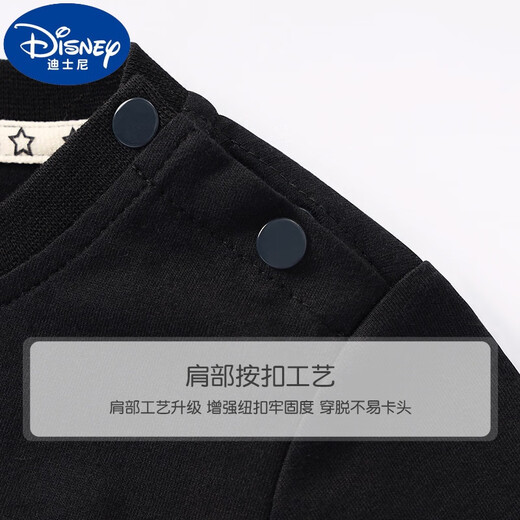 Disney Boys Anzug 2025 Sommer neuer Stil kleiner und mittelgroßer Kinderbaby Kurzärmel-Shorts zweiteiliger Set von Kinderkleidung für Kinder Baumwolle Heißverkauf AP1888 White + I13931K Grau 105 cm