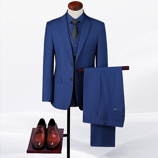 Chenfu Professional Suit Suit for Men and Women Hotel Manager Work Suit Workplace Business Formal Wear Bank Teacher Work Uniform Women's Suit Single Piece (Color Remarks) XL