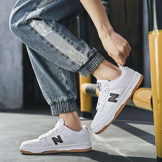 NUEVO BALANCO ZAPATROS WHITE SAPA MUJERES Zapatos casuales Spring y Autumn 2025 Nuevos zapatos de mesa simples de moda y versátiles zapatos deportivos casuales hombres 727 tendón de carne blanca 39