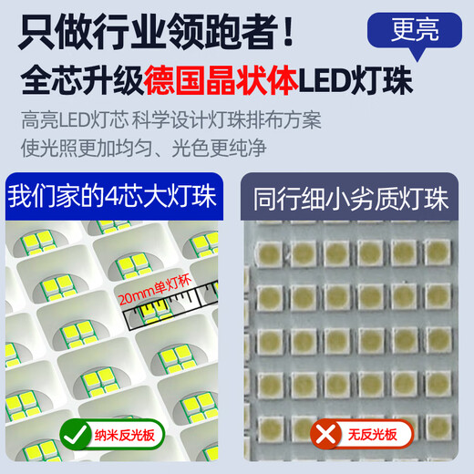 朗丽华太阳能户外灯庭院灯照明灯超亮大功率防水室内外感应家用LED 纳米反光板双灯头[679颗]遥控/光