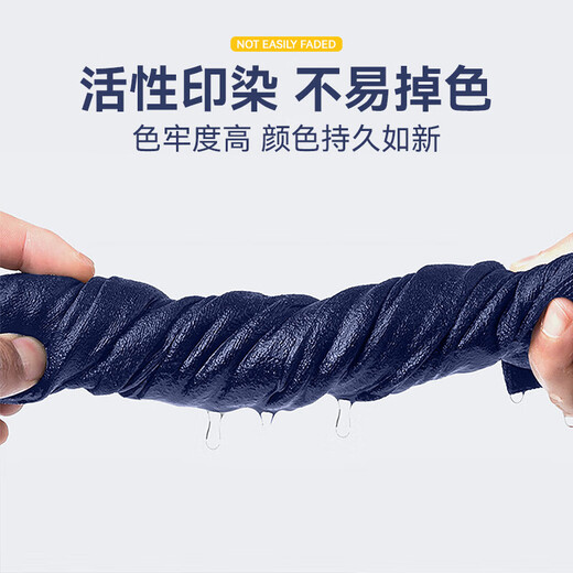 Jihua Ruitong socks, military-style winter socks, wear-resistant, sweat-absorbent mid-calf socks, Lingqi socks, breathable, quick-drying, men's military training socks, hiking socks, 10 pairs - navy blue - winter socks (5A anti-odor style)