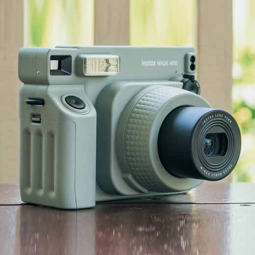 Fuji (FUJIFILM) instax WIDE400 Polaroid wide format photo paper wide field of view WIDE 400 Wild Green Package 9 (official standard + camera bag + shoulder strap + 40 pieces of photo paper)