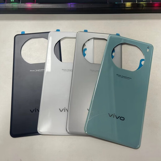 Vivo eignet sich für x100s original hintere Abdeckung X100S Pro Original Disassembled hintere Hülle X100S Ultra Back Case x100ultra Original hinterer Abdeckraum grauer Gürtel