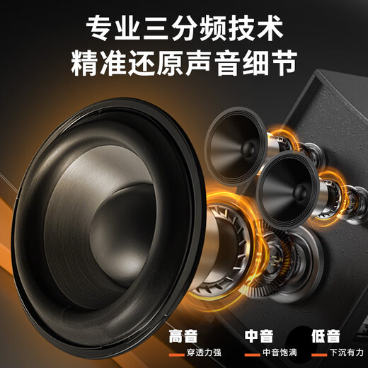 Sony Ericsson (soaiy) 15-inch square dance speaker high-power portable wooden outdoor heavy bass Bluetooth karaoke special high-volume mobile trolley speaker outdoor performance dual microphone SA-X23