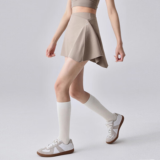 Xue Qianman sports three-point yoga shorts for women with fake two-piece culottes suit for outer wear high-waist butt lift yoga Pilates fitness