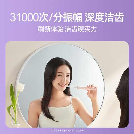 Xiaomi (MI) Mijia Sonic Electric Toothbrush T300 Couple Soft-bristled Fully Automatic Student Gift Set Standard T200 Blue + 4 Customized Brush Heads