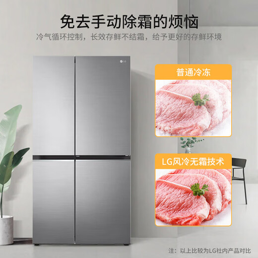 LG холодильник S651S38 655L Двойной серии линейной частоты Интеллект.