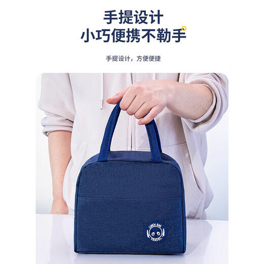 BESTHA Isolationsbeutel Schüler Lunchbox Lunchbox Aufbewahrung Beutel wasserdicht verdickte Aluminiumfolien -Isolierung Picknickbeutel Handtasche