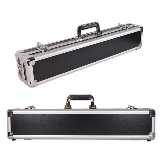 Huamei 966/866 Caja dura de tubo para el cabello Jiuyu Hard Caja de aluminio Caja dura maleta Caja de almacenamiento de instrumentos musicales Modelo personalizado Zhuoen Jiuyu Tubo de cabello Caja dura especial