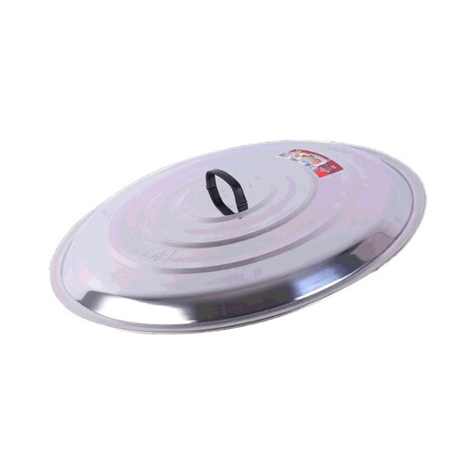 FANCYCHIC large pot lid kitchen firewood stove pot lid round lid universal white steel water tank large stainless steel pot upper lid universal type diameter cm 108cm