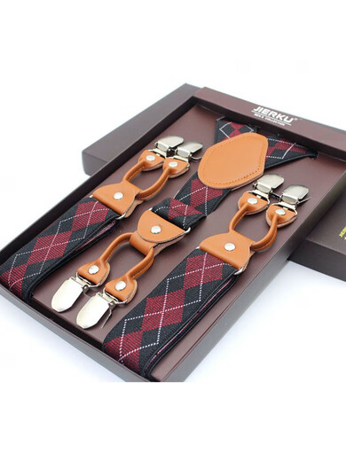 Kuqidishu (kuqidishu) chinois cadeau de la Saint-Valentin Gift Men de puissants frondeurs à six pinces pantalons vieil homme gras de sangle de bracelet étendu
