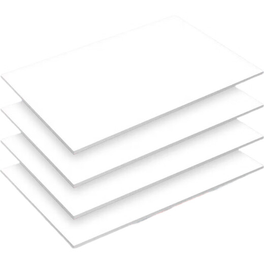 Yuanmian PVC Chevron board 20*30cm*5mm 5 sheets customized security warning signs