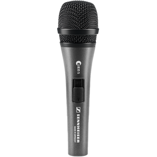 森海塞尔（SENNHEISER）E835S 动圈有线麦克风专业录音家用直播话筒 E835S+卡侬母转6.35(3米)