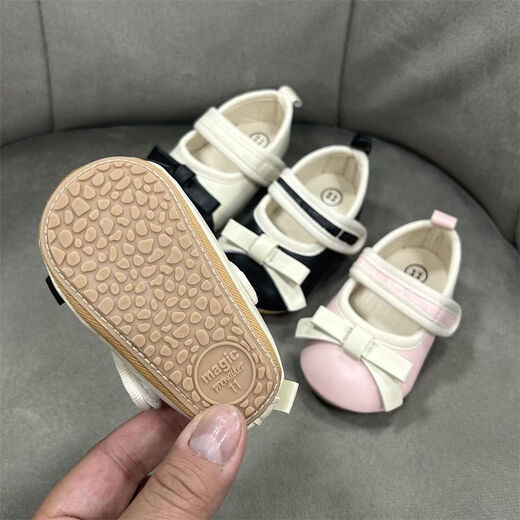 Hualin Fashion Princess Schuhe für Neugeborene Kleinkind-Wear-resistente kleine Duftstil White 2224 Weiß A 11 innere Länge 12,0 cm für ca. 6-9 Monate empfohlen