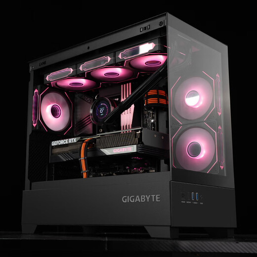 Gigabyte i5/RTX5060Ti 16G large memory AI drawing Stable Diffusion design rendering model training neural network deep learning desktop computer host three i5 14600KF丨5060Ti 16G