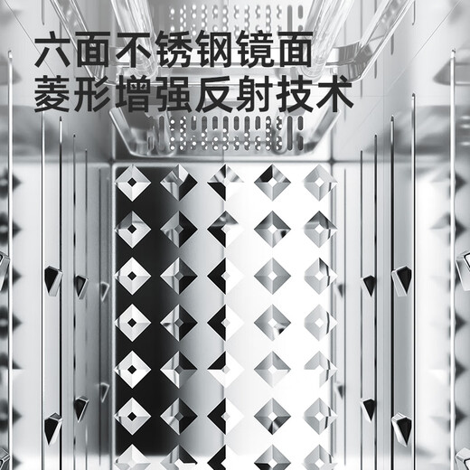 Baby Color消毒柜婴儿奶瓶消毒器带烘干一体机紫外线奶瓶消毒柜宝宝家用 22L 飞利浦双灯+HEPA过滤+可视窗