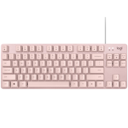 罗技（G）【官方】罗技K835有线机械键盘青红轴电竞游戏办公电脑G K835白色 青轴 官方标配