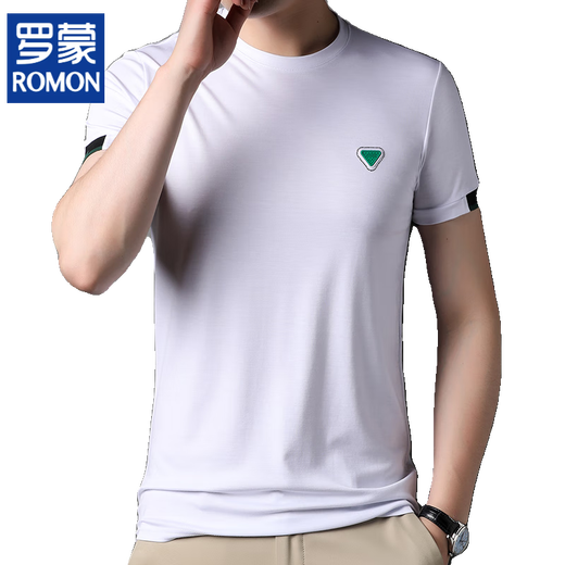 ROMON 2025 NUEVA SUMER SUD REDEDE COLLA RED REDED SELA CAMISA CAMISA DE ENTRA CONTRA MENOS CAMISA DE COLLA SOLIDA CORTULAR