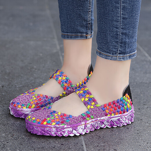 Zapatos valvulares de pulgar Sulai para zapatos grandes de los pies anchos zapatos para mujeres Arañas transpirables zapatos con el dedo redondo de la cabeza del dedo del pie del pie del pie del pie del pie del pie del pie del pie del pie del pie) (688 modelos) Naranja 41