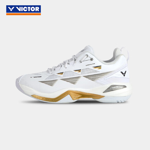 
Victor Victor Badminton Shoes P9200TD Anti-slip, Wear-resistant Ultralight, Breathable, High Elastic and Stable Professional Sports Shoes for Men and Women [25 Flagship New Model-C90NL] White 40 [255mm]