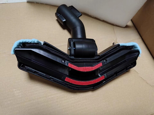 Jingmengyuan Staubsauger FC9735 9732/9515/9530 Bodenbürste, Düse, Schlauch, Filter, Zubehör, graue Bodenbürste mit großem Rad und blauer Bürste