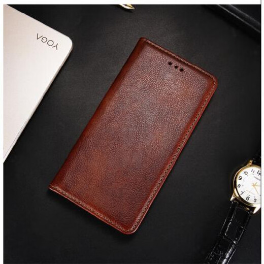 [Original quality] Suitable for OnePlus 12 mobile phone case flip cover protective case 1+12R full-cover lens genuine leather double [Classic black] Add to favorite film OnePlus 12