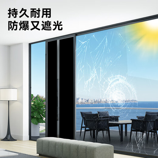 Made in Tokyo, sun protection and heat insulation film, shading glass film 90*300cm, anti-peeping privacy sunshade and semi-shading glass film