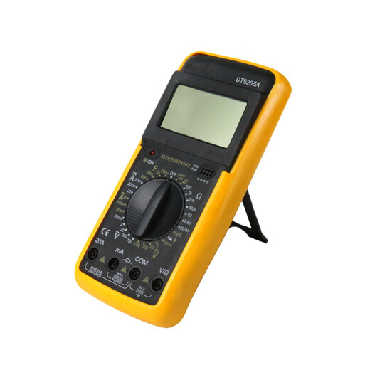 Quwudou Customized DT9205A Digital Multimeter Messwiderstand Kondensator Elektronischer Stromspannung Elektriker Gurt Stift Kabel DT9205A Digital Multimeter -Meter -Matching Pen/Batterie/Batterie/Batterie/Batterie/Batterie/Batterie/Batterie/Batterie
