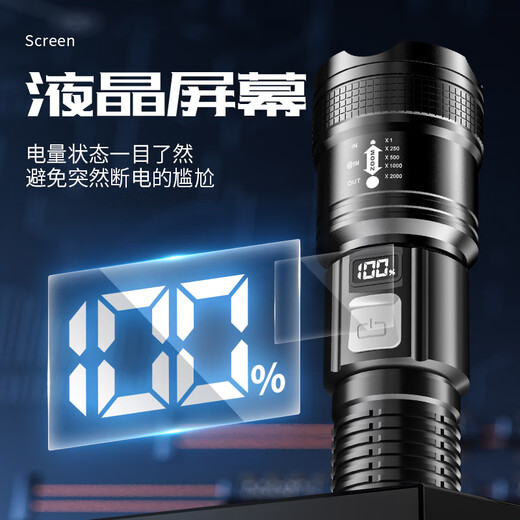 Shenhuo Flashlight Прочный свет.