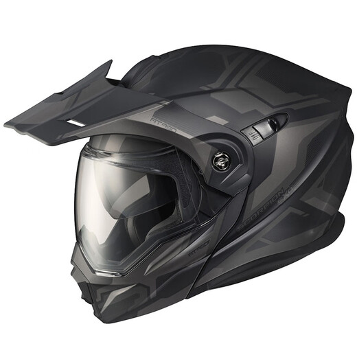 
American Scorpion Motorcycle Helmet Revealing Warrior Rallymo Brigade Full Helmet Four Season Anti-fog Riding R710 Sports Full Helmet Fuji Blue 75-1047 M