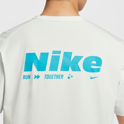 耐克（NIKE）官方HYVERSE DRI-FIT男子速干短袖上衣夏季T恤HV4882 121山峰白/怒火蓝/银 L