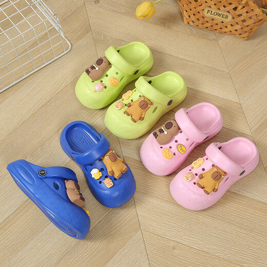 Guanmao Pei Kinderschuhen süße Lochschuhe 2025 Baby Jungen Pink 30