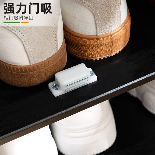 Old bamboo craftsman multi-layer shoe cabinet door entry cabinet shoe rack household integrated wall-mounted large-capacity storage partition entrance cabinet