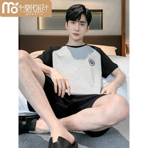 Modal 2025 pijama para hombres nuevos para hombres de verano de manga corta verano delgada de verano de manga corta 2025 ropa para hombres nuevos para hombres