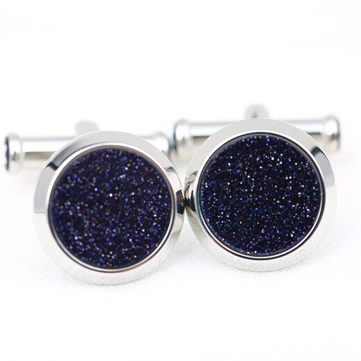 Montblanc (Montblanc) [Qianxi Festival] Montblanc/Monblanc/Montblanc Serie Silver Starry Sky Cufflinks 112906