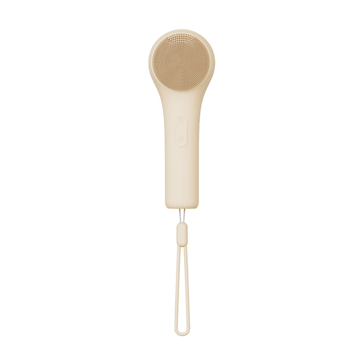 
Muli Electric Face Cleanser Face Washing Device Pore Cleaner Face Washing Artifact Deep Cleansing Silicone Face Washing Brush Super Soft [Beige] Skin-friendly Silicone + 5-speed vibration adjustment + 42 temperature