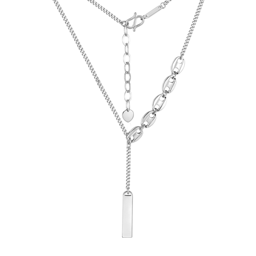 CHINA GOLD PT950 signed platinum chain clavicle chain as a birthday gift for my girlfriend and wife, weighing about 7.5g (refund more for less)